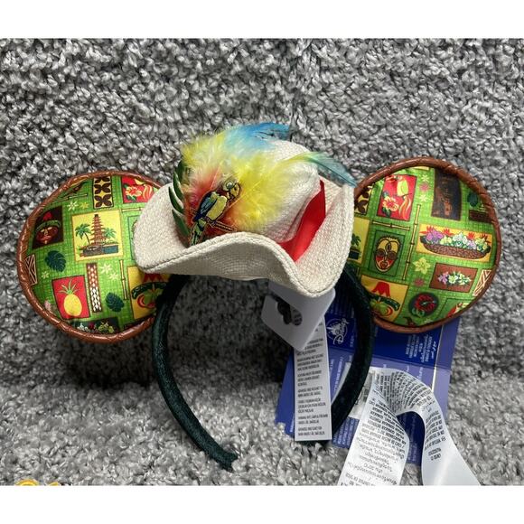 Disney Parks Ears Enchanted Tiki Room & Toy Story Holiday Headband Bundle Set 2 - Picture 2 of 8